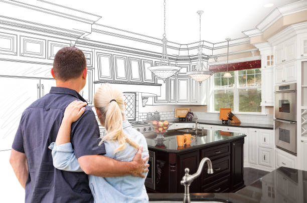 Professional Countertop Replacement technician working in Thornton, PA
